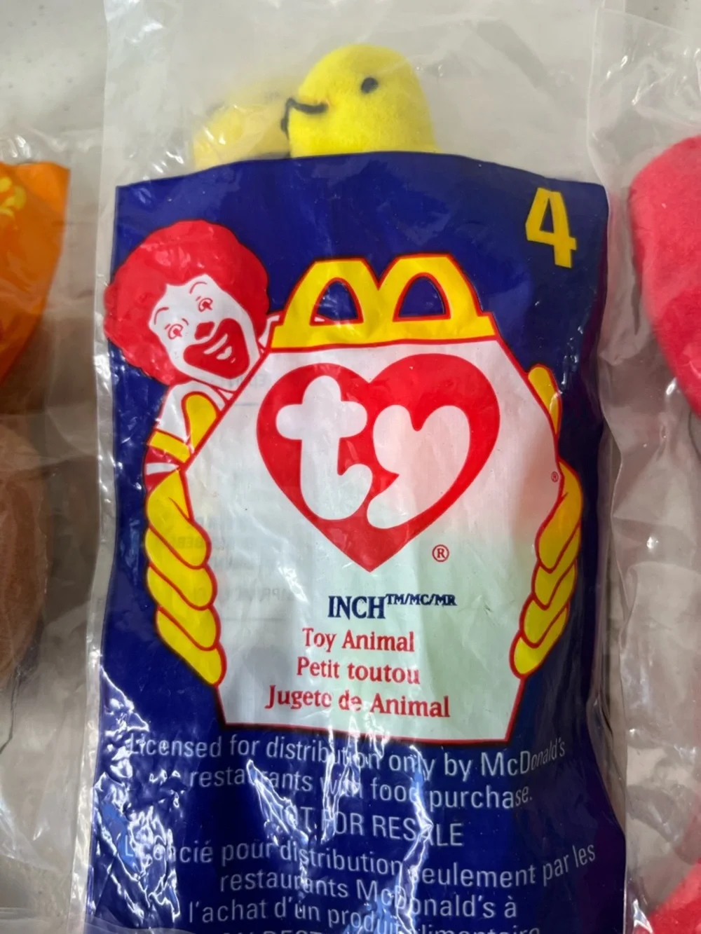 Ty Beanie Babies McDonald's Collectible Plush 1998